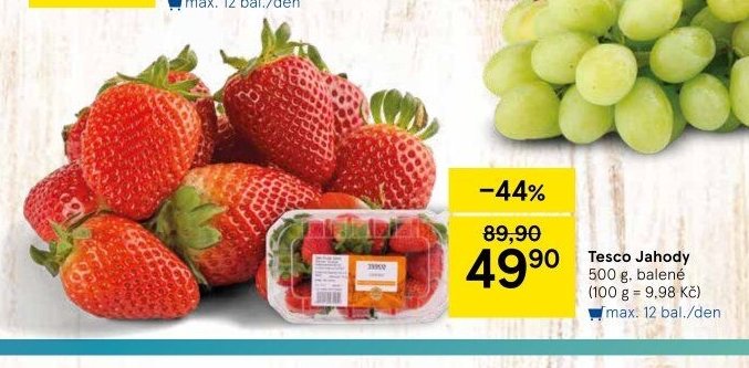 Tesco Jahody