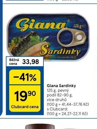Giana Sardinky