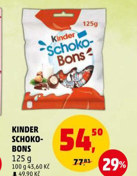 Bonbony Schokobons Kinder
