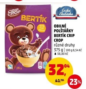 Cereálie Bertík Crip Crop