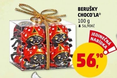 Čokoládové berušky Choco'