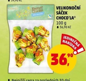 Čokoládové figurky velikonoční Choco'