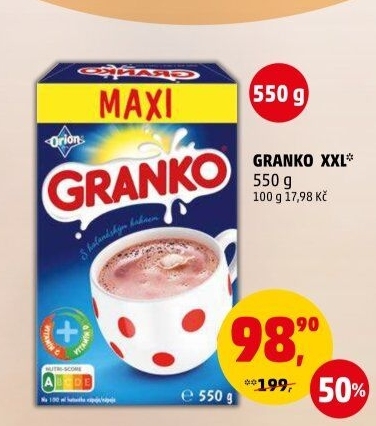 Instantní kakao Granko Orion