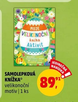 Kniha se samolepkami