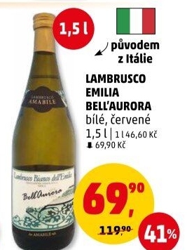 Lambrusco Emilia Bell'