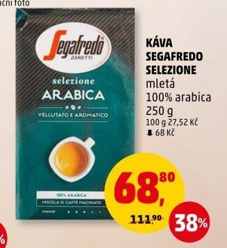 Mletá káva Selezione Segafredo