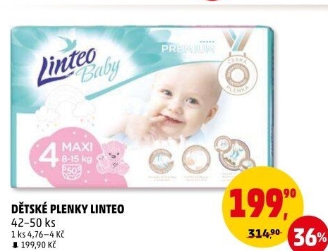 Pleny dětské Linteo Baby