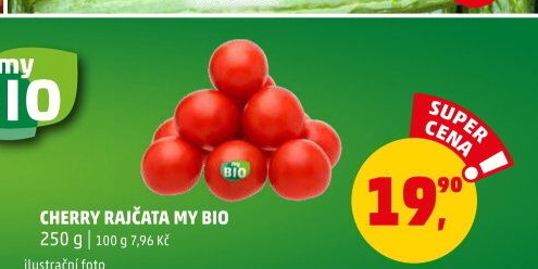 Rajčata cherry bio My BIO