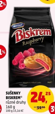 Sušenky Biskrem McVitie'