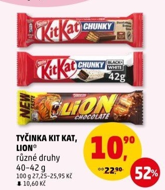 Tyčinka Kit Kat Nestlé