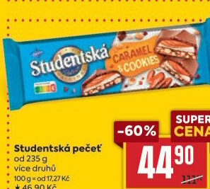 Čokoláda Studentská pečeť Orion