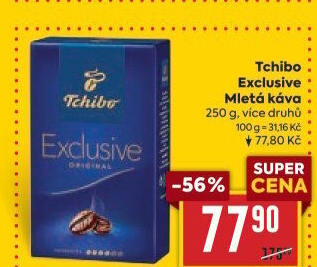 Mletá káva Tchibo Exclusive