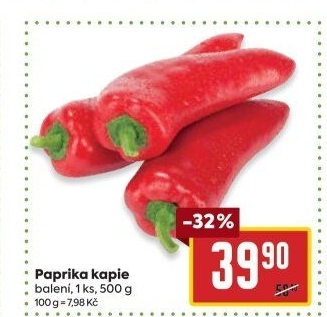 Paprika červená kapie