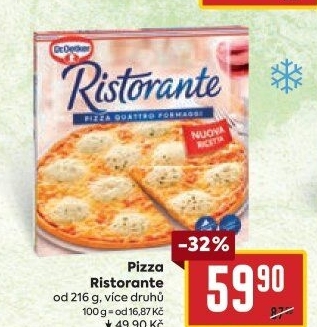 Pizza mražená Ristorante Dr. Oetker