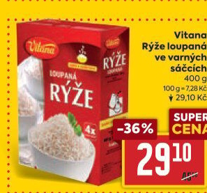 Rýže loupaná dlouhozrnná Vitana