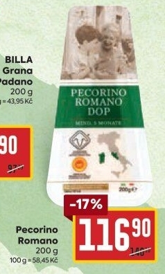 Sýr Pecorino Romano DOP