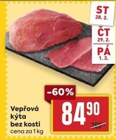 Vepřová kýta bez kosti