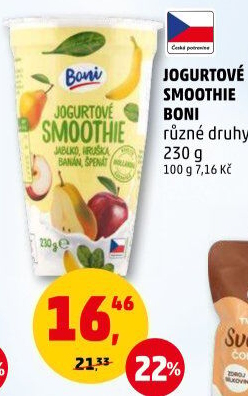 Jogurtové smoothie Boni
