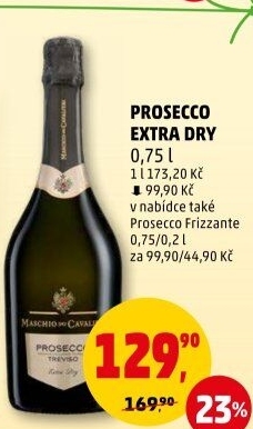 Prosecco extra dry Treviso Maschio dei Cavalieri