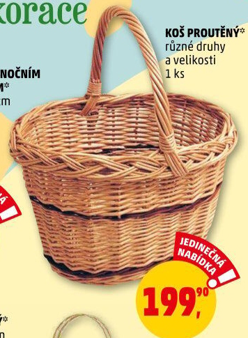 Proutěný koš