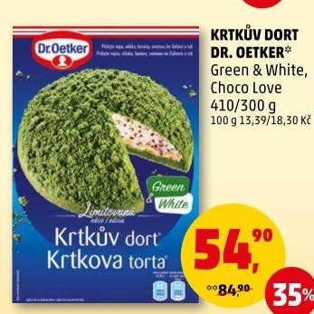 Směs na krtkův dort Dr. Oetker