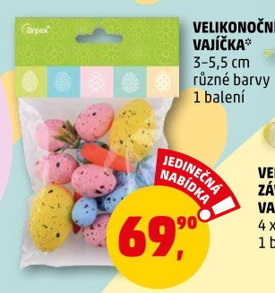 Velikonoční vajíčka dekorační Arpex