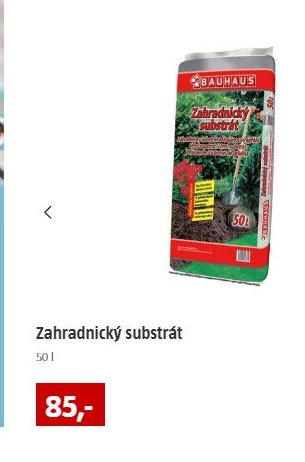 Zahradnický substrát 50 l - BAUHAUS akcniletaky.com