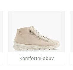 Komfortní obuv