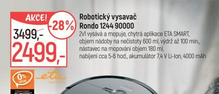 Robotický vysavač Rondo 1244 90000