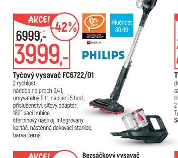 Tyčový vysavač FC6722/01