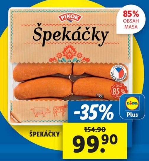 Špekáčky Pikok