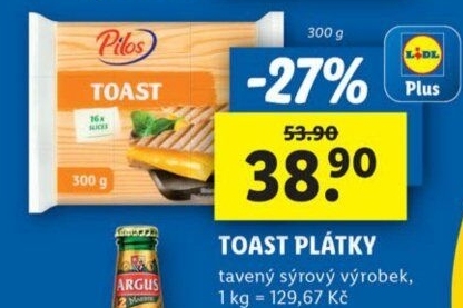 Sýr Toast Pilos