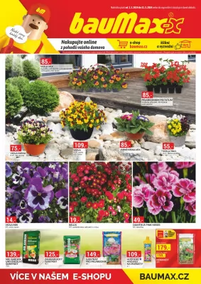 akční leták bauMax 1.3.2024-31.3.2024