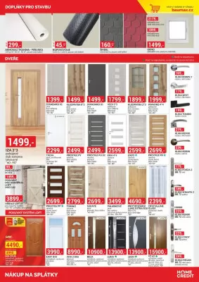 akční leták bauMax 1.3.2024-31.3.2024