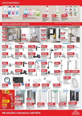akční leták bauMax 1.3.2024-31.3.2024