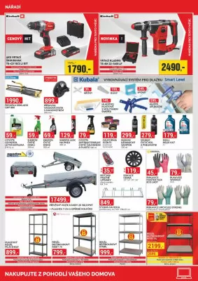 akční leták bauMax 1.3.2024-31.3.2024