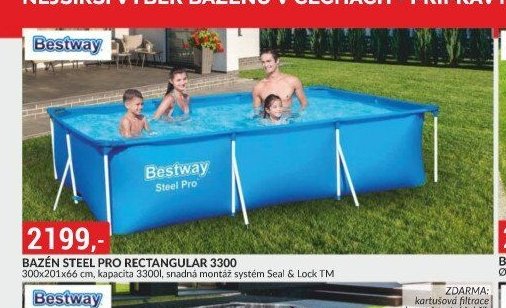 BAZÉN STEEL PRO RECTANGULAR 3300