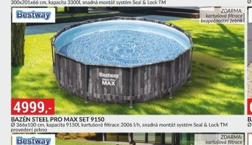 BAZÉN STEEL PRO MAX SET 9150