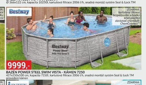 BAZÉN POWER STEEL SWIM VISTA - KÁMEN 7250