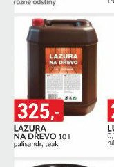 LAZURA NA DŘEVO
