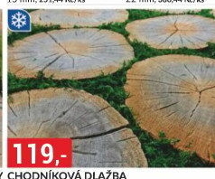 Zahradní dlažba - nášlap