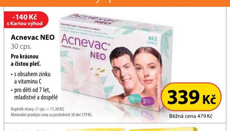 Acnevac NEO 30 cps.