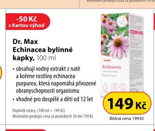 Dr. Max Echinacea bylinné kapky 100 ml