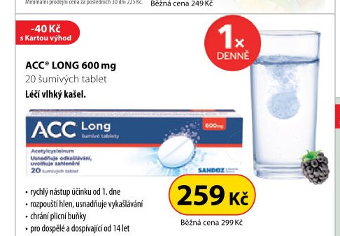 ACC LONG 600 mg