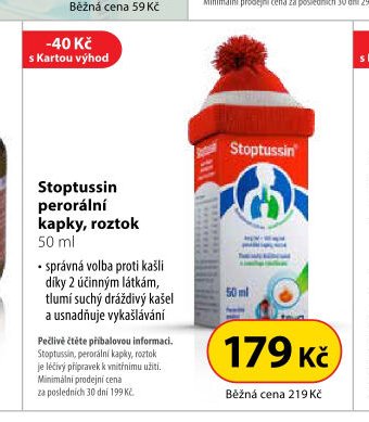 Stoptussin perorální kapky, roztok 50 ml