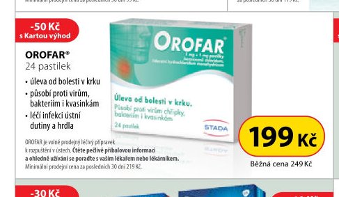 OROFAR 24 pastilek