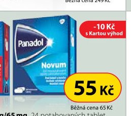 Panadol Novum 500 mg, 24 potahovaných tablet