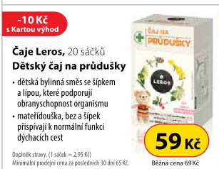Čaj bylinný dětský Leros