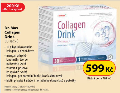 Doplněk stravy Collagen drink Dr.Max