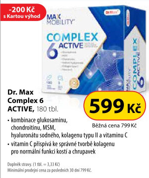 Doplněk stravy Complex 6 Active Dr.Max